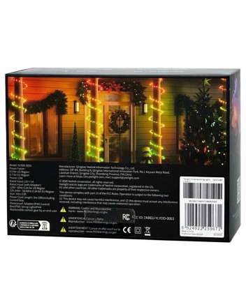  Умная гирлянда Yeelight Christmas String Lights 10м темно-зеленая