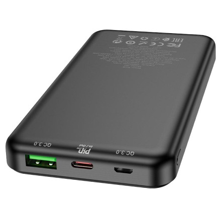  Powerbank Hoco J87 10000mAh 1USB/1C 18W/20W черный