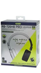 Стереонаушники Bluetooth полноразмерные Remax RB-725HB Pro BT5.1/400mAh/12ч черные