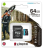  micro SDXC карта памяти Kingston 64GB Class10 170R A2 U3 V30 Canvas Go Plus c адапт..(SDCG3/64GB)