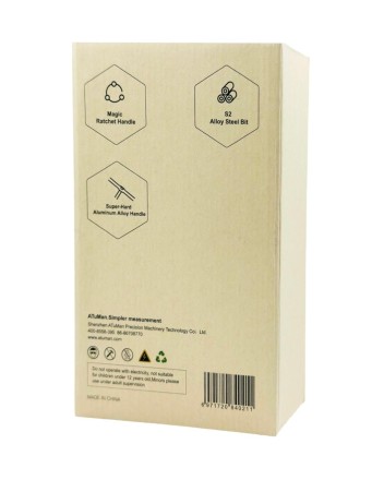  Ключ-трещетка с комплектом бит ATuman RS-1 (24 биты)