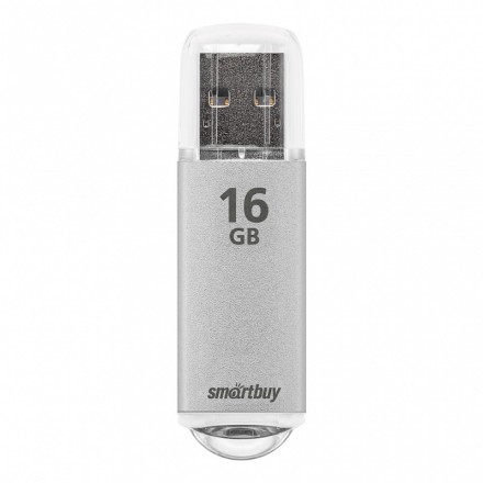  USB флеш накопитель Smartbuy 16GB V-Cut Silver (SB16GBVC-S)