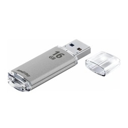 USB флеш накопитель Smartbuy 16GB V-Cut Silver (SB16GBVC-S)