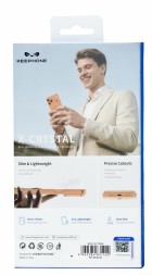 Накладка для i-Phone 17 Pro Keephone X-Crystal оранжевый