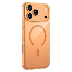 Накладка для i-Phone 17 Pro Keephone X-Crystal оранжевый