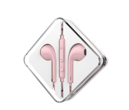  Стереонаушники Hoco M55 с микрофоном розовые