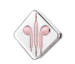 Стереонаушники Hoco M55 с микрофоном розовые
