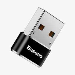 Переходник Baseus USB-A3.0 на Type-C CAAOTG-01 черный