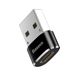 Переходник Baseus USB-A3.0 на Type-C CAAOTG-01 черный