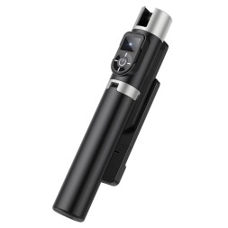 Монопод с пультом ДУ Hoco K16 BT4.0/55mAh/60-85мм/80см черный