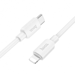 Usb Кабель-зарядка Type-C на Lightning Hoco X96 2.4A 1м белый