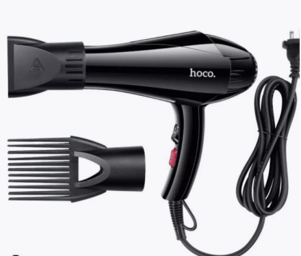  Фен Hoco DAR30 Pear 1800Вт/2 насадки черный