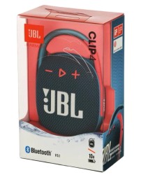 Bluetooth колонка JBL Clip 4 сине-розовый