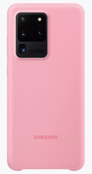 Накладка для Samsung Galaxy S20 Ultra Silicone cover розовая
