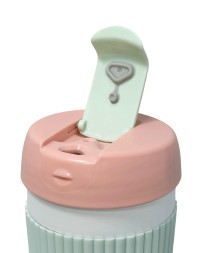 Термокружка Kiss Kiss Fish Rainbow 490ml розово-мятный