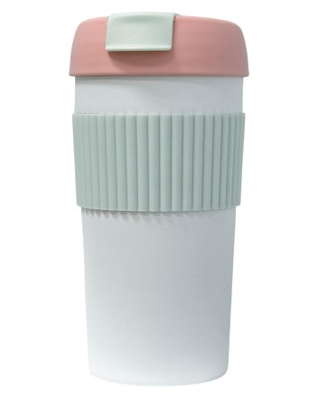  Термокружка Kiss Kiss Fish Rainbow 490ml розово-мятный