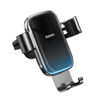  Держатель в автомобиль в воздуховод Baseus Glaze Gravity Car Mount SUYL-LG01 черный