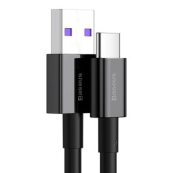 Usb Кабель-зарядка TYPE-C Baseus Superior Series 2м (CATYS-A01) 66W черный