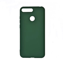 Накладка для Huawei Y6 Prime (2018)/CW 7A Prime/CX8E Silicone cover зеленая