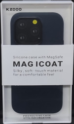 Накладка для i-Phone 14 Pro K-Doo Magsafe Mag Icoat силикон чёрный