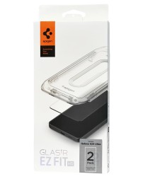 Защитное стекло для Samsung S24 Ultra Spigen Glas.tR EZ Fit (AGL07495) (2шт) прозрачное