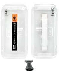 Защитное стекло для Samsung S24 Ultra Spigen Glas.tR EZ Fit (AGL07495) (2шт) прозрачное