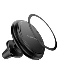 Держатель в автомобиль в воздуховод Borofone BH135 магнитный черный