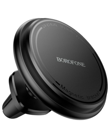  Держатель в автомобиль в воздуховод Borofone BH135 магнитный черный