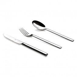 Набор столовых приборов ложка/вилка/нож Huo hou (HUO023) серебристый