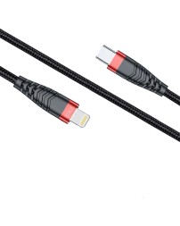 Usb Кабель-зарядка Type-C на Lightning EOFE CL32 3A 2м черный