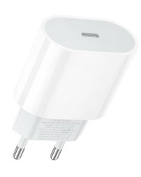 Сетевое зар. устр. Borofone BA100A 1C 20W белое