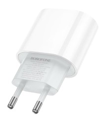 Сетевое зар. устр. Borofone BA100A 1C 20W белое