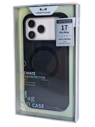  Накладка для i-Phone 17 Pro Max Keephone Magi Pro MagSnap черный