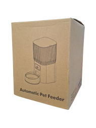 Автокормушка для животных с камерой/App/Wi-Fi 5л белая