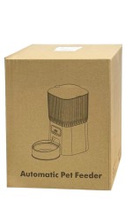 Автокормушка для животных с камерой/App/Wi-Fi 5л белая