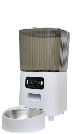  Автокормушка для животных с камерой/App/Wi-Fi 5л белая