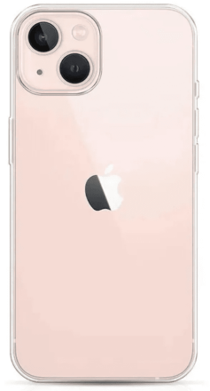  Чехол-накладка силикон i-Phone 13 прозрачный 2.0мм тех.пак