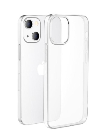  Чехол-накладка силикон i-Phone 13 прозрачный 2.0мм тех.пак