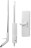  Швабра с распылителем Blue Fish Aluminum Tube Water Spray Mop SP03A белая