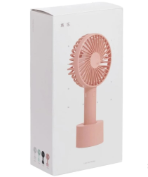 Вентилятор портативный Solove N9 (с док-станцией) розовый