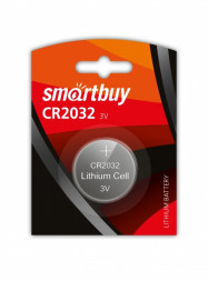 Литиевый элемент питания Smartbuy CR2032/1B (12/720) SBBL-2032-1B