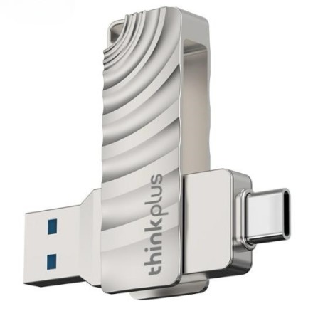  USB3.2/USB-C флеш накопитель Lenovo Thinkplus MU232 128GB серебристый