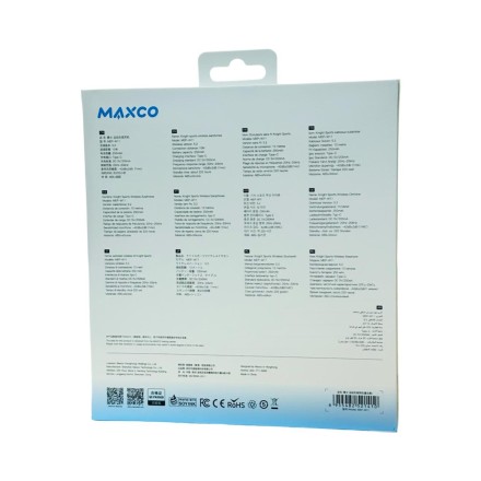  Беспроводные наушники для спорта Maxco MEP-W11 черные