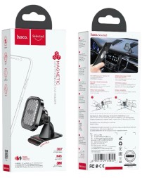 Держатель в автомобиль на торпеду Hoco S47 магнитный черный