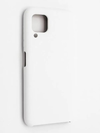  Накладка для Huawei P40 Lite/Nova 7i/Nova 6SE Silicone cover белая