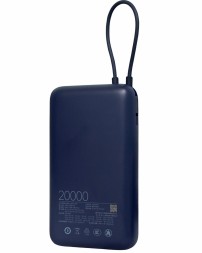 Powerbank Xiaomi 20000mAh 1USB/1USB-С/кабель Type-C (PB2030Mi) 33W синий