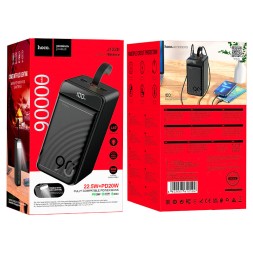 Powerbank Hoco J123D Element 90000mAh 3USB/1C черный