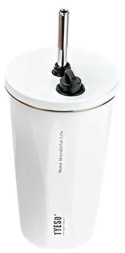 Термокружка Tyeso TS-8848A 600ml белая