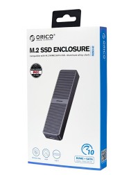 Внешний корпус для M2 NVMe/NGFF(SATA) Orico FV25C3 USB-C3.2 розовое золото