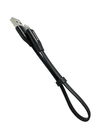  Usb Кабель-зарядка Lightning Baseus Nimble 23см CALMBJ-B01 черный